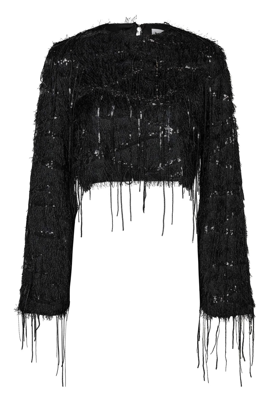 HL Sequin Fringe Blouse