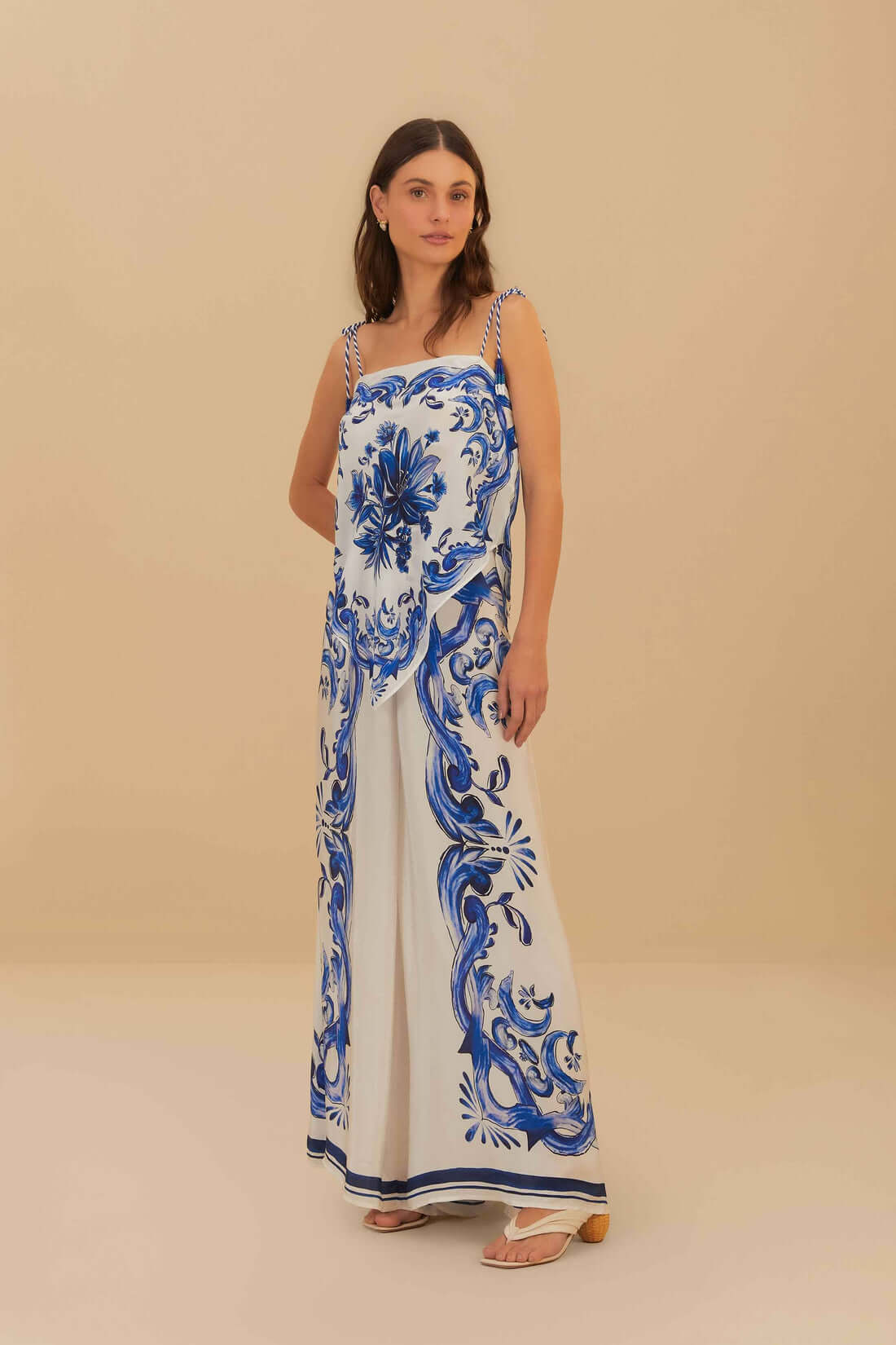 Blouse Garden Tiles
