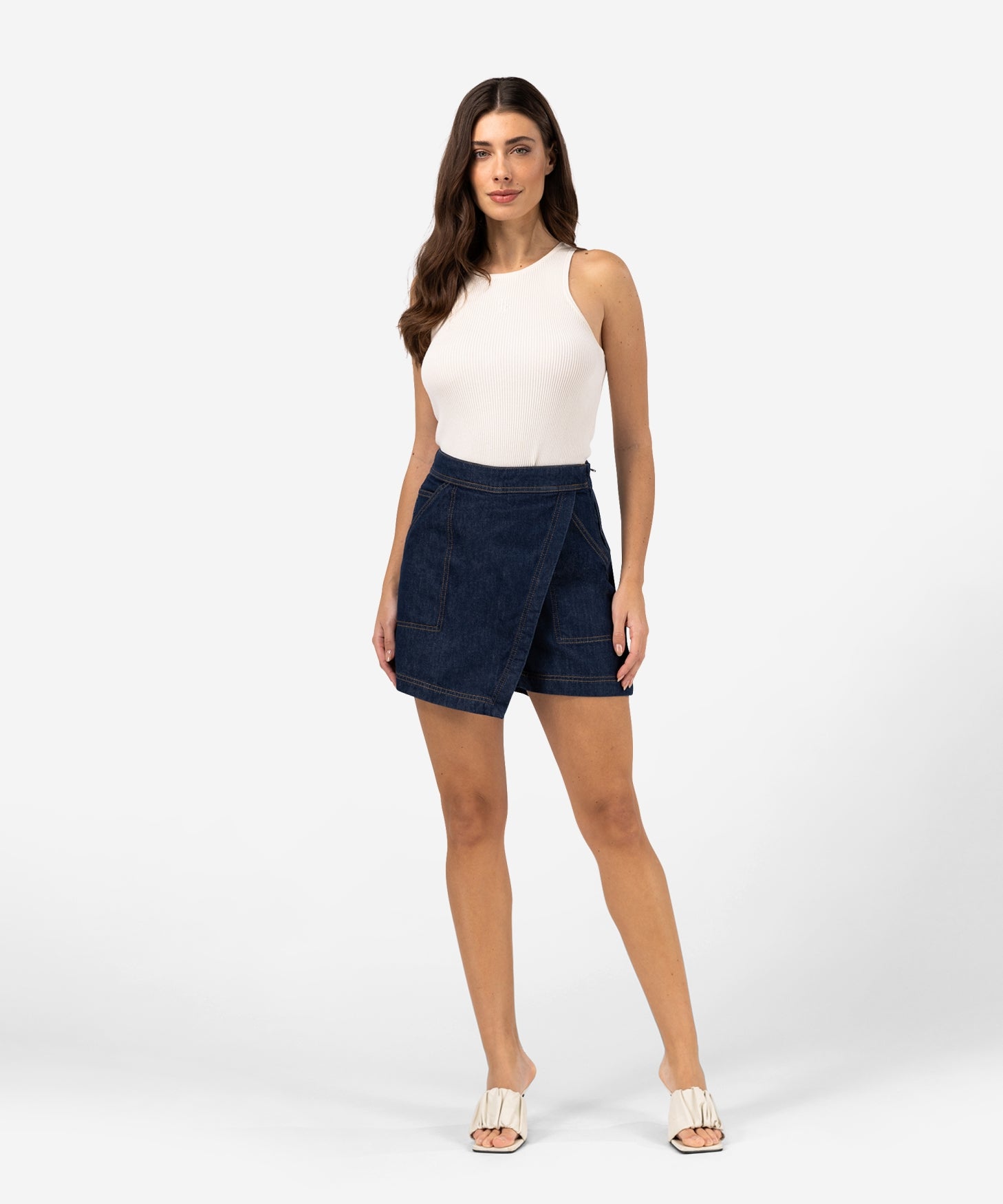 Skirt Silsa Dark Denim