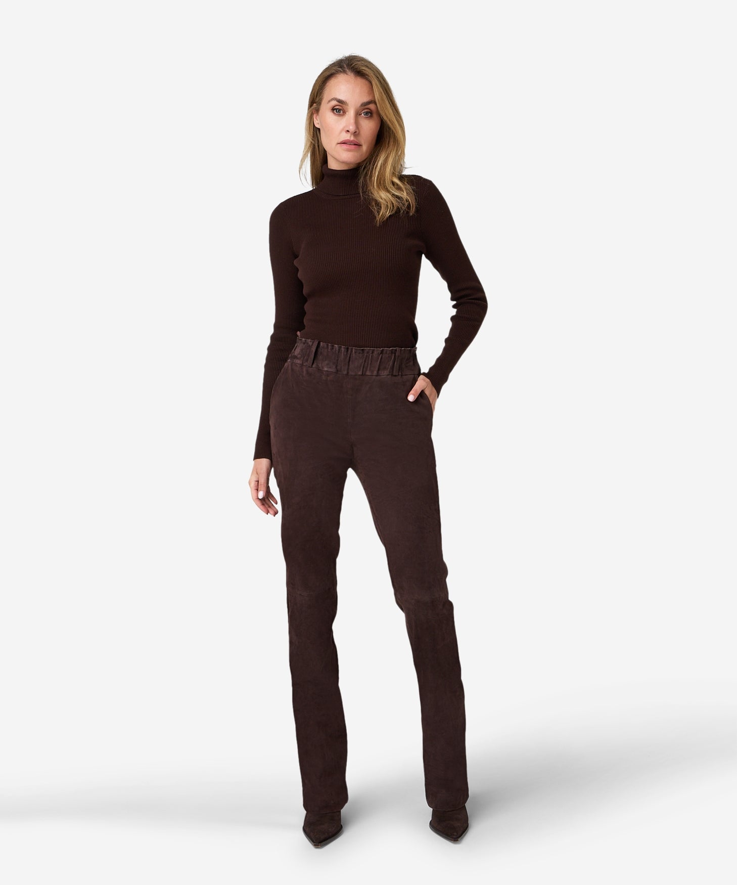 Pants Pienna Suede