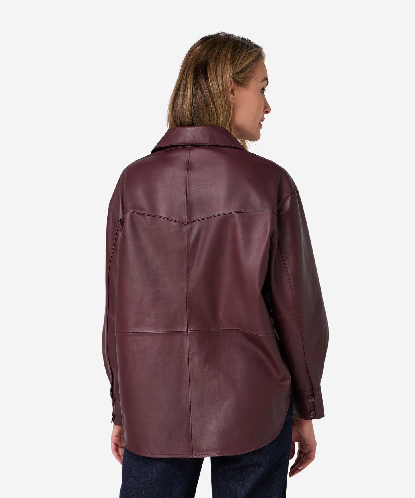 Blouse Bodi Burgundy