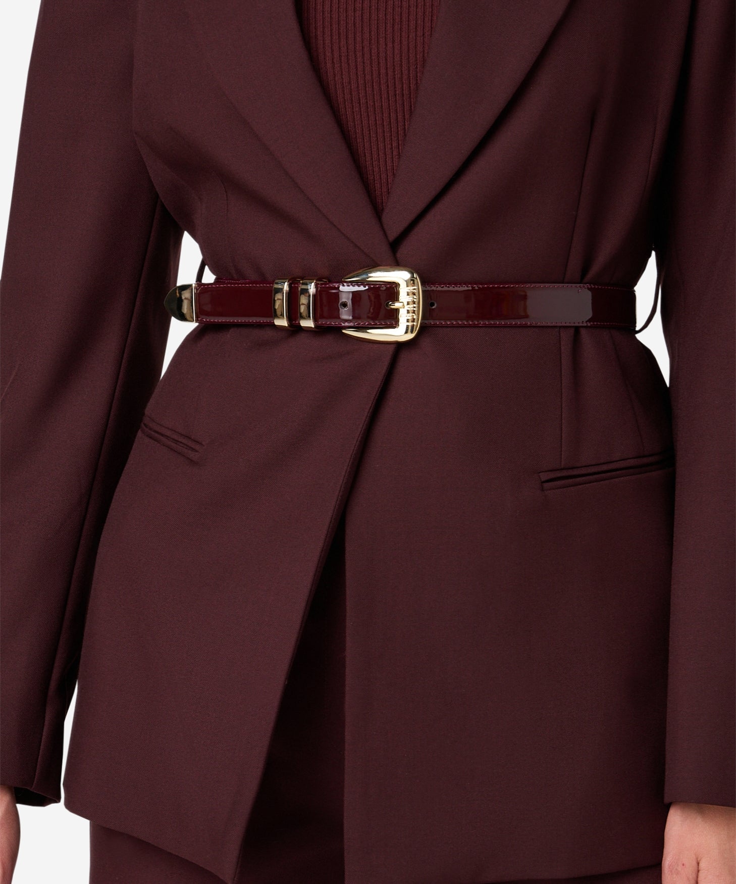 Belt Acro Lak Burgundy