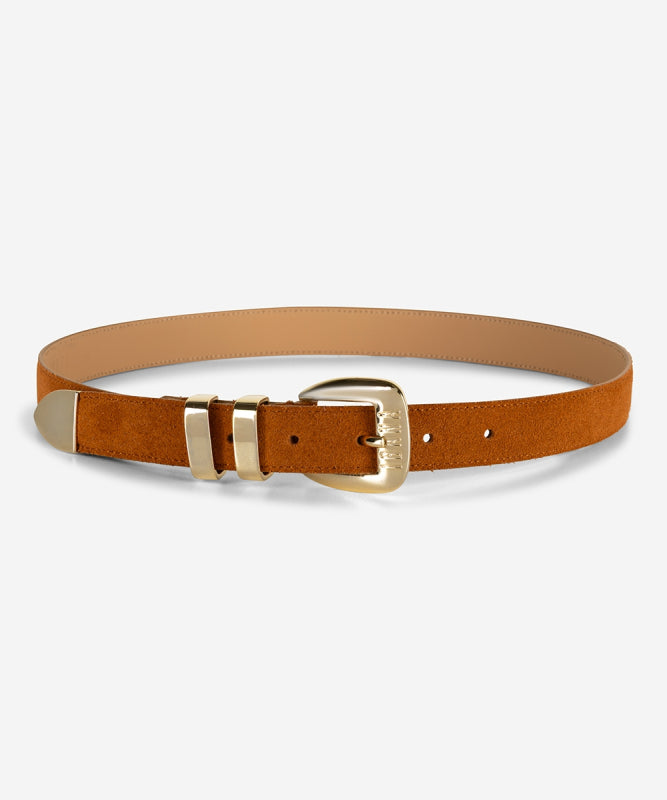 Belt Acro Suede Cashew Brown
