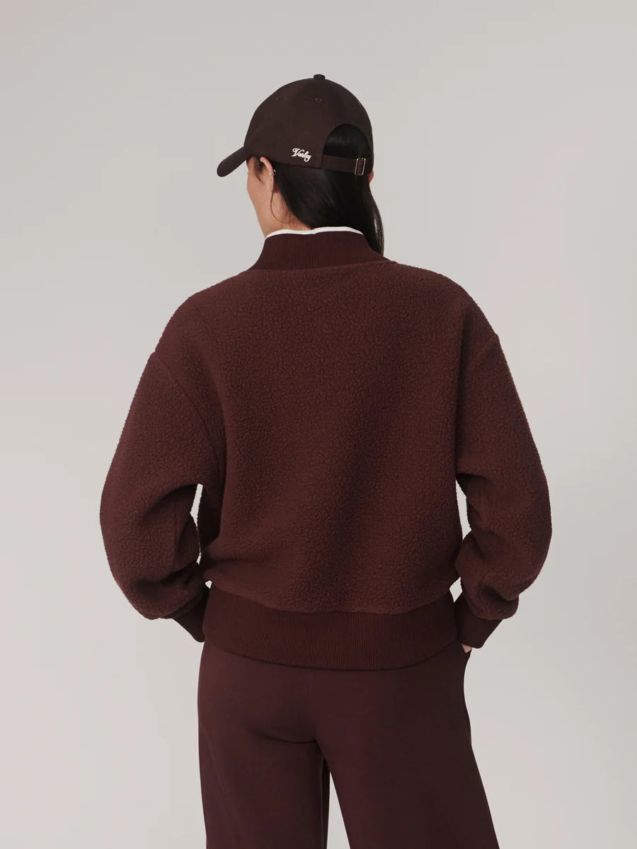 Varley Brenna Button Neck Fleece