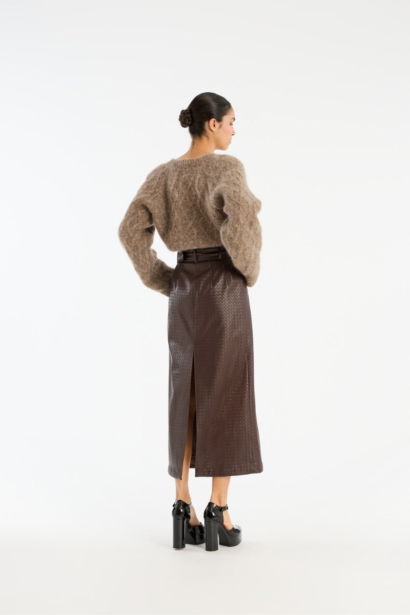 Knit Fluffy Cardigan