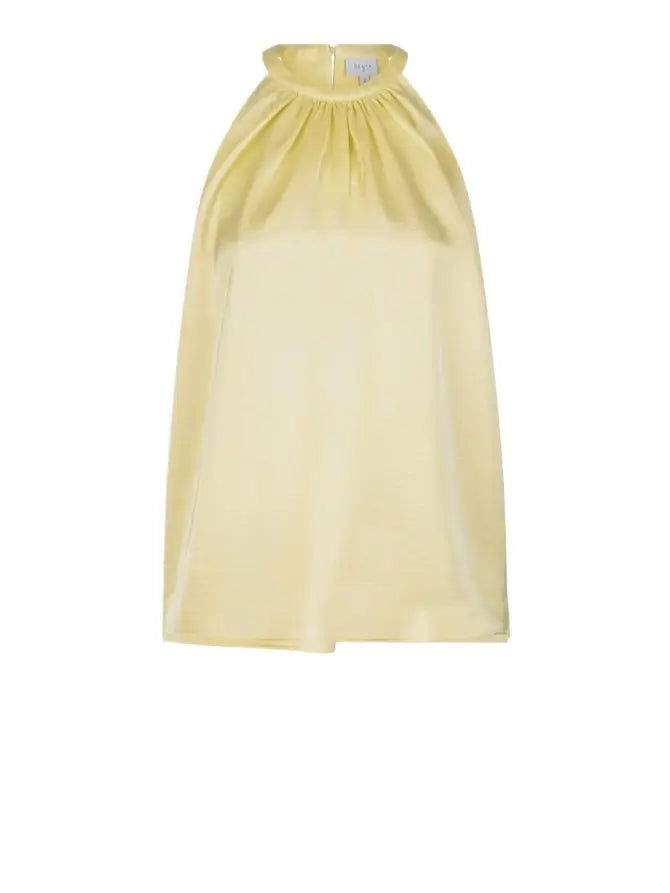 Elody Satin Halter Top
