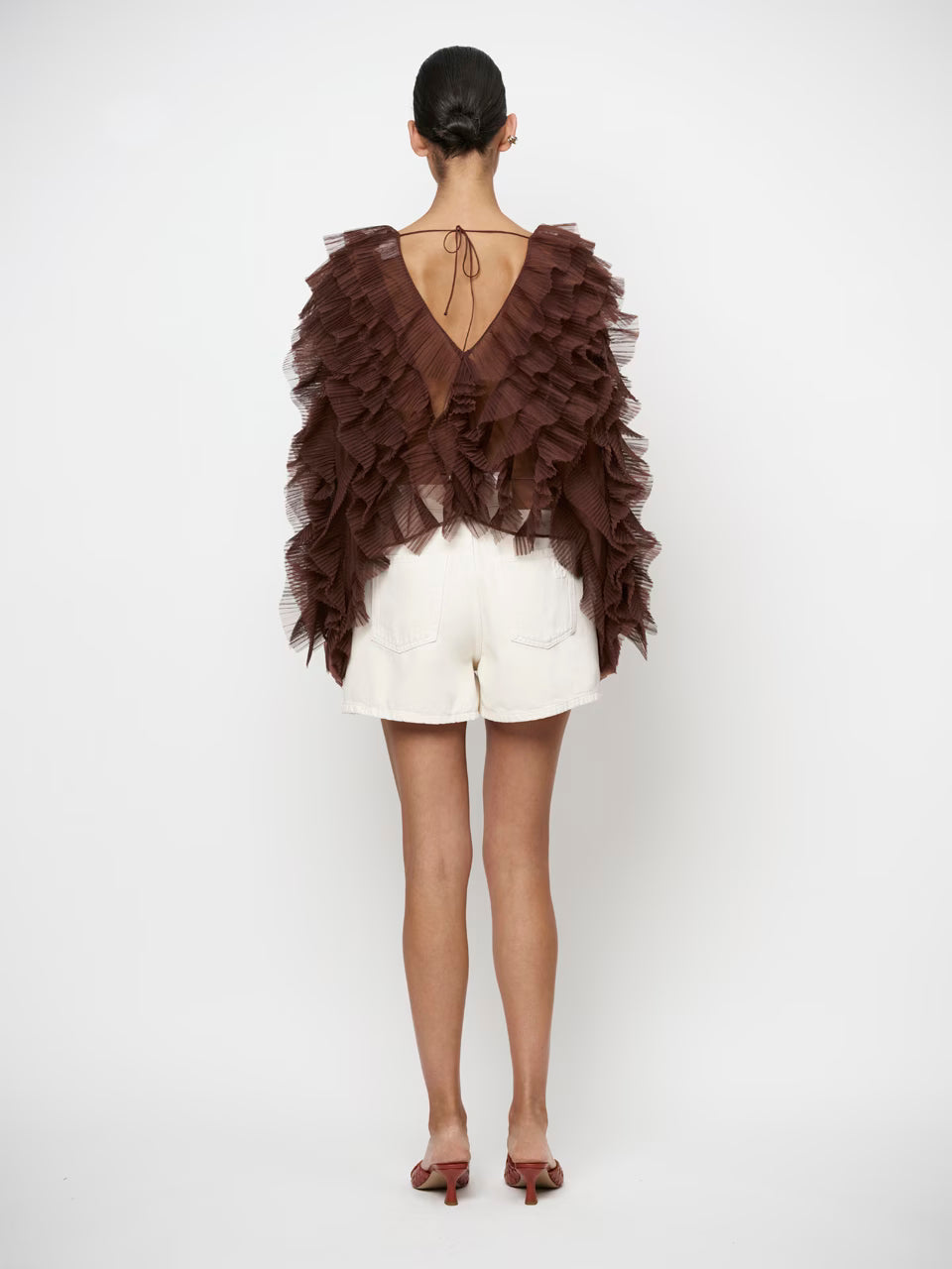 Dante Phora Tulle Ruffled Top27