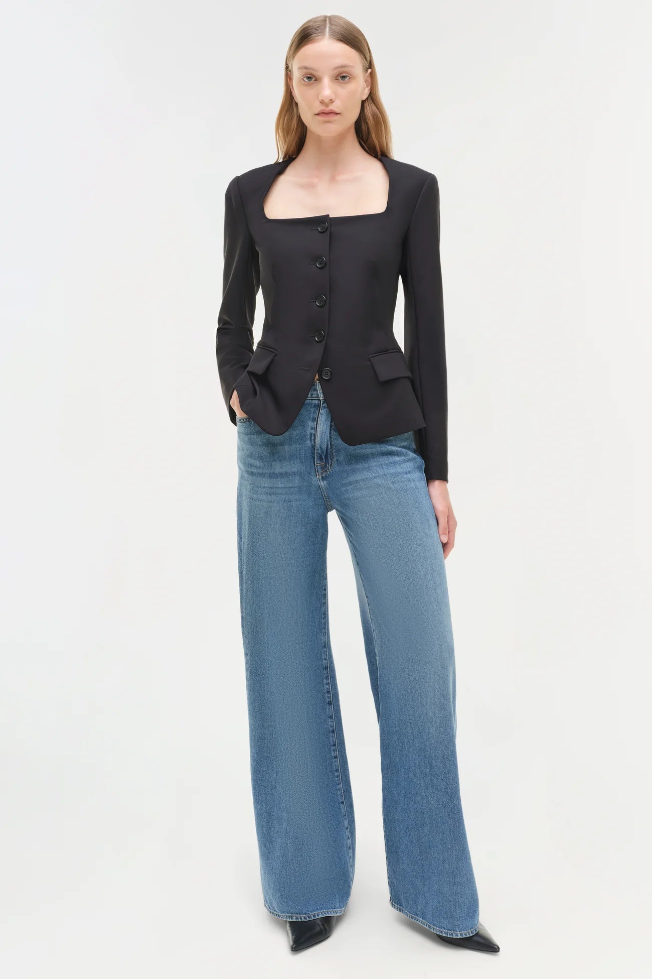 Marlowe U-Neck Jacket black