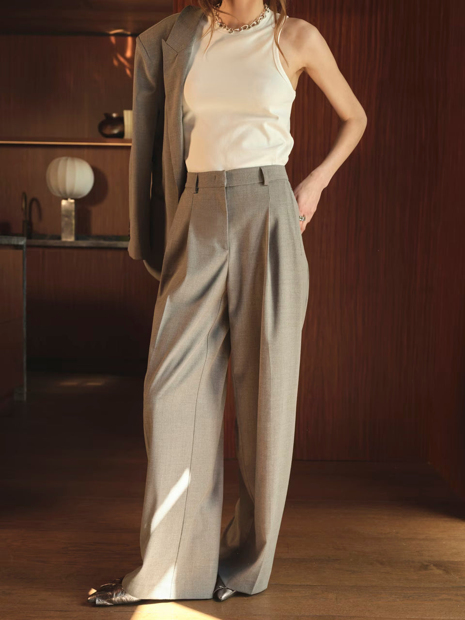 Dante Biaxa Pleated Pants