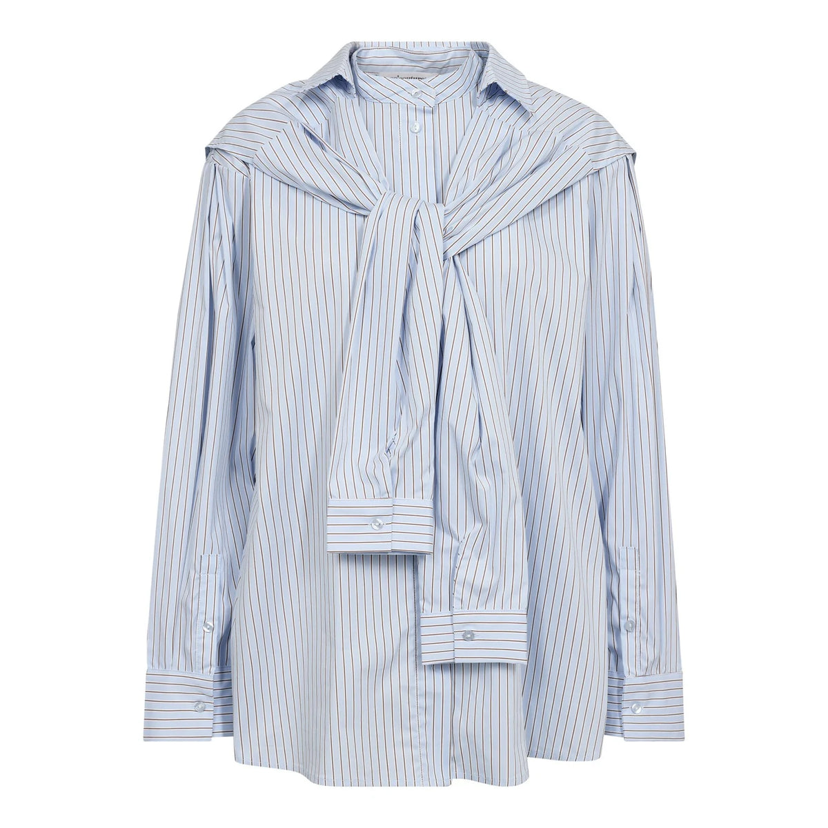 CC Fiora Stripe Double Collar Shirt