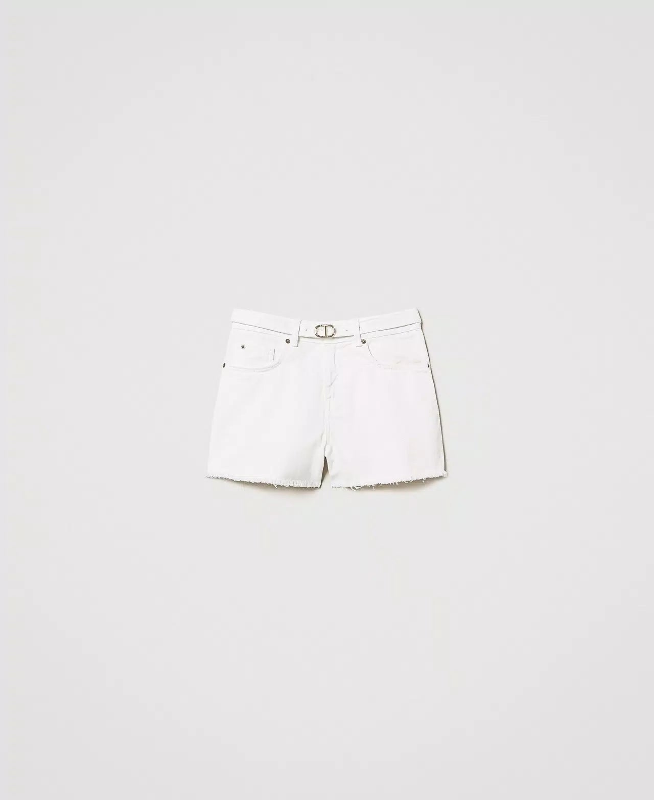Short Denim Bianco