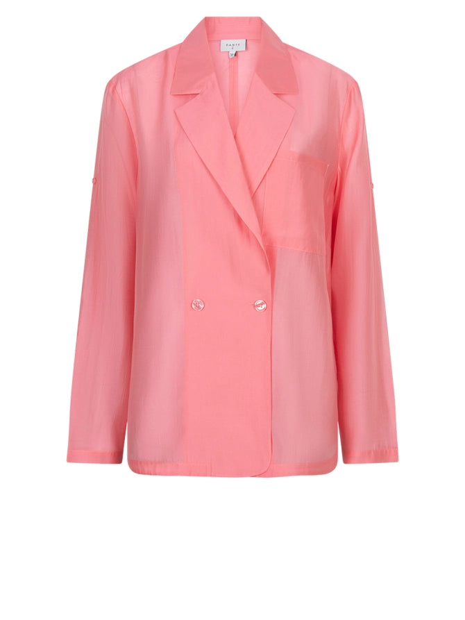 Blazer Saika Shirt Flamino Pink