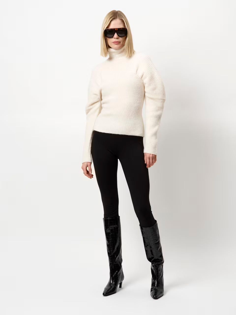 Sweater Rye Pleated