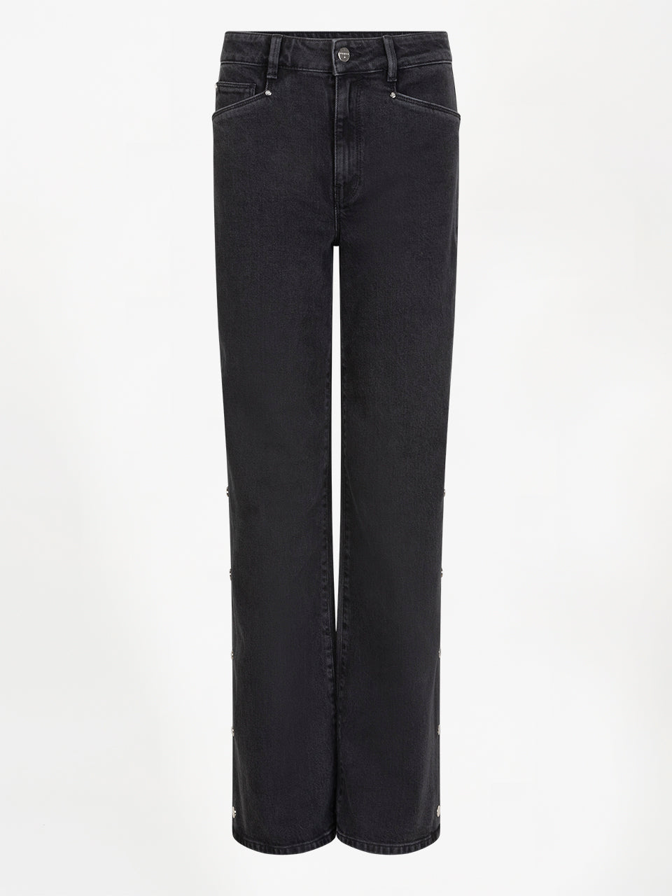Jeans Belvina Button Up Wide Leg