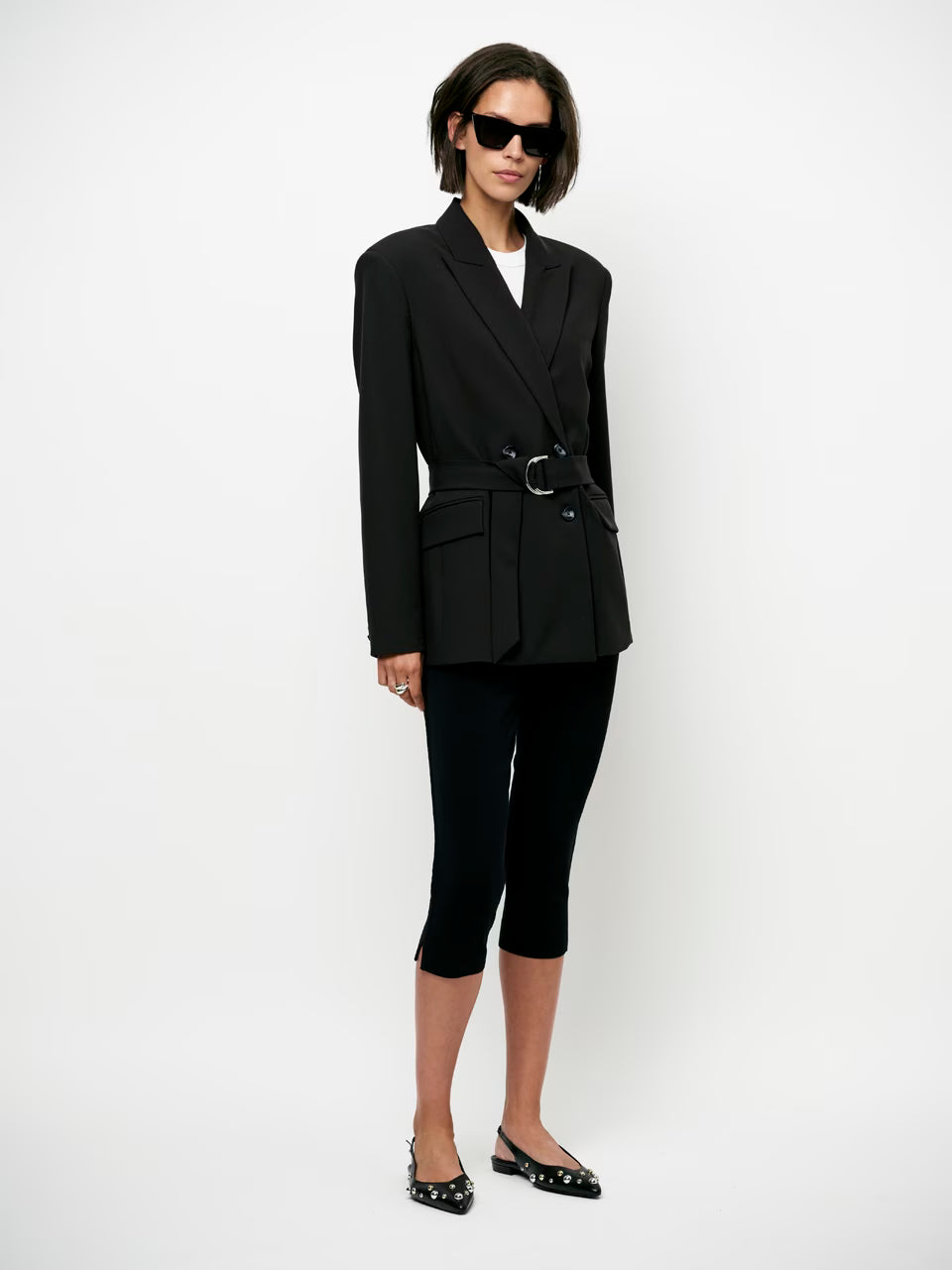 Dante Dome Belted Blazer