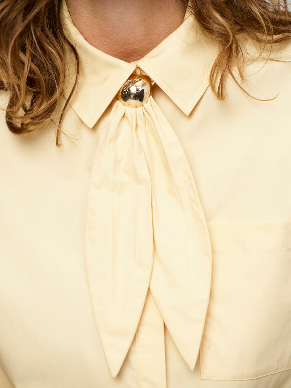 Dante Alcon Scarf Detailed Shirt