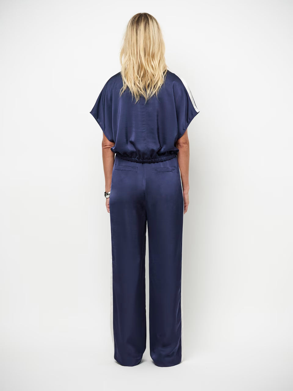 Dante Dare Striped Satin Pants