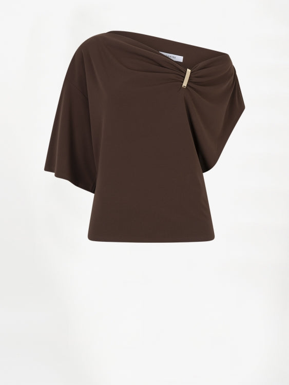 Dante Gou Embellished Drapey Top