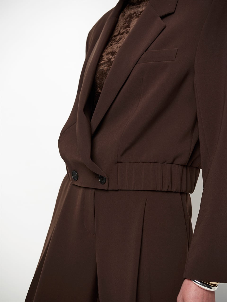 Dante Reilley Cropped Blazer Jacket