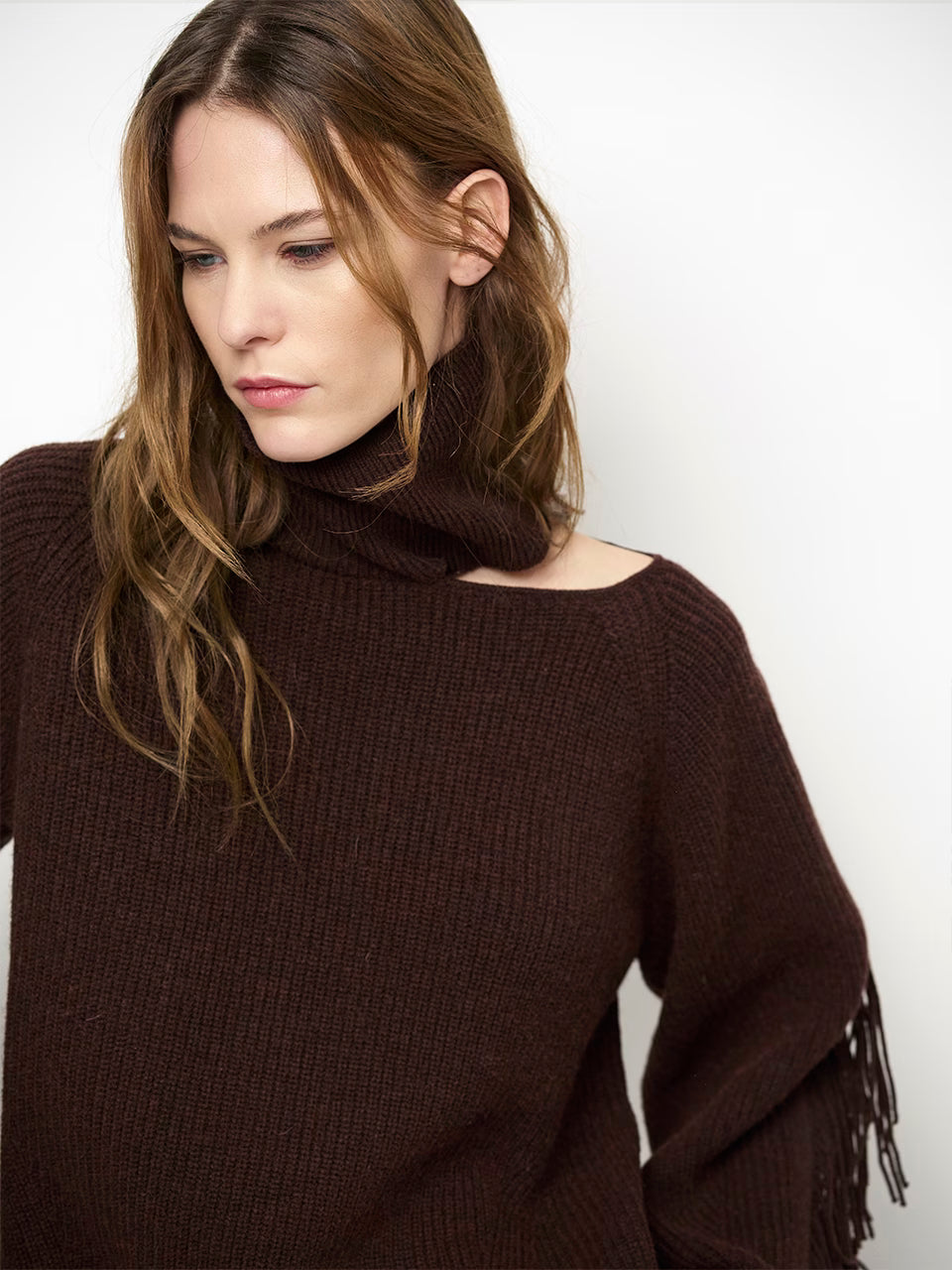 Dante Siega Cut-out Fringe Jacket