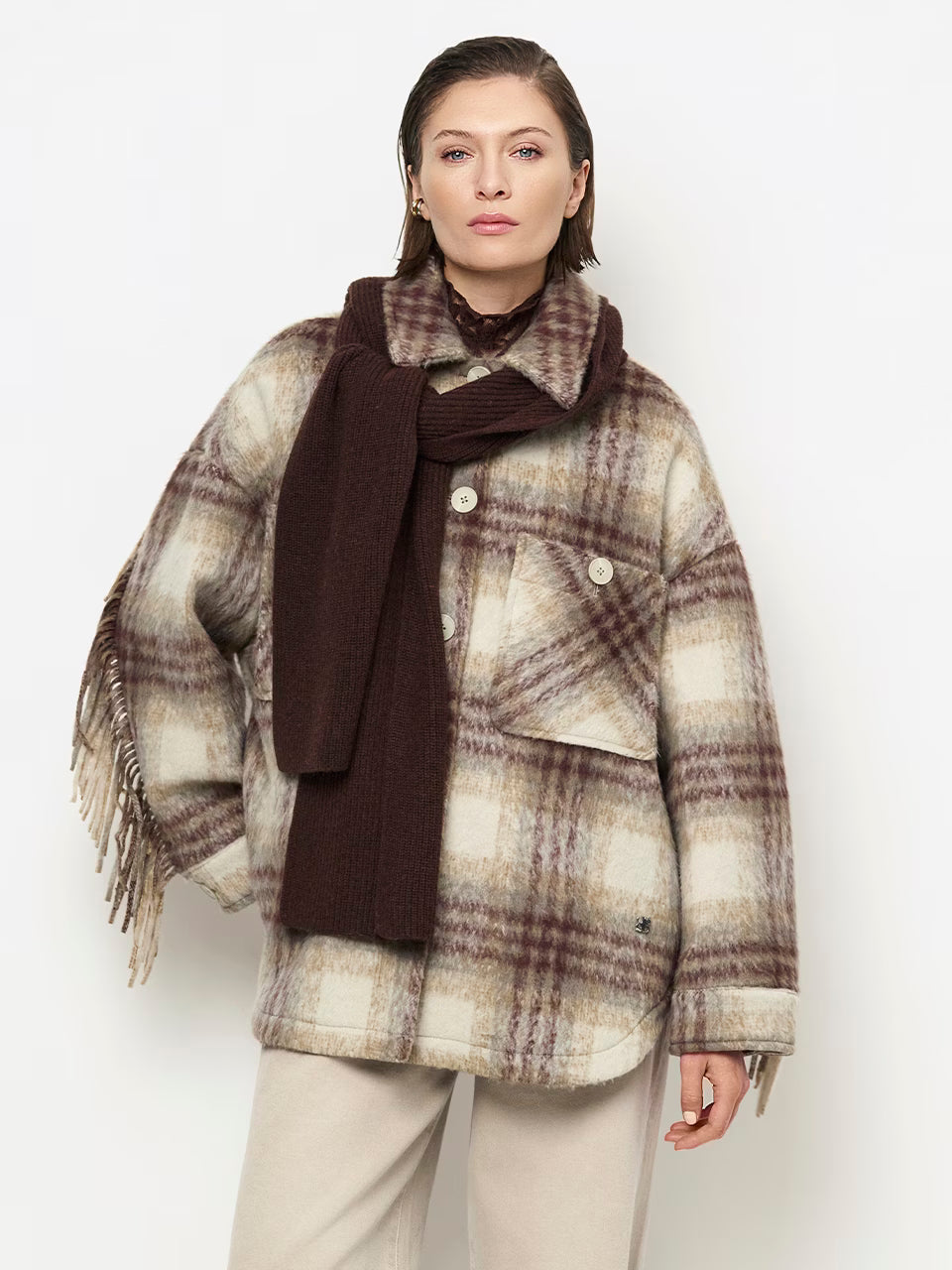 Dante Lone Hooded Scarf