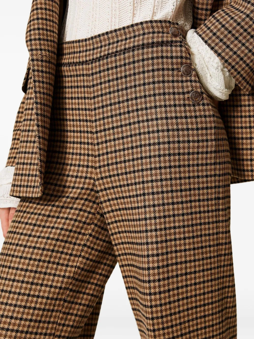 Pantalon Check Camello TT2421