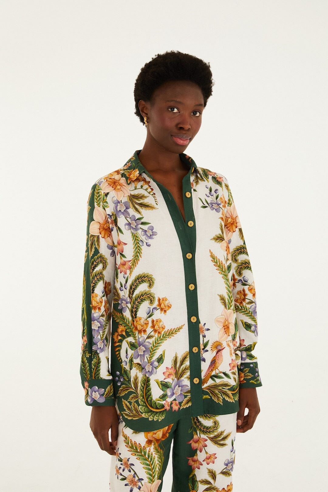 Farm Rio Nature Sand Shirt