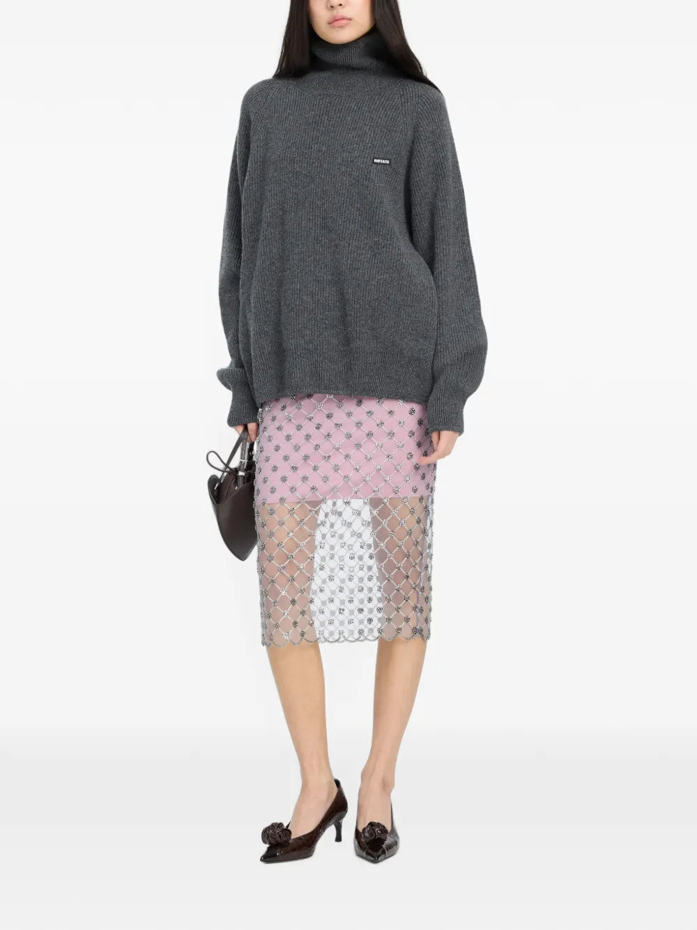 Rotate High Neck Jumper