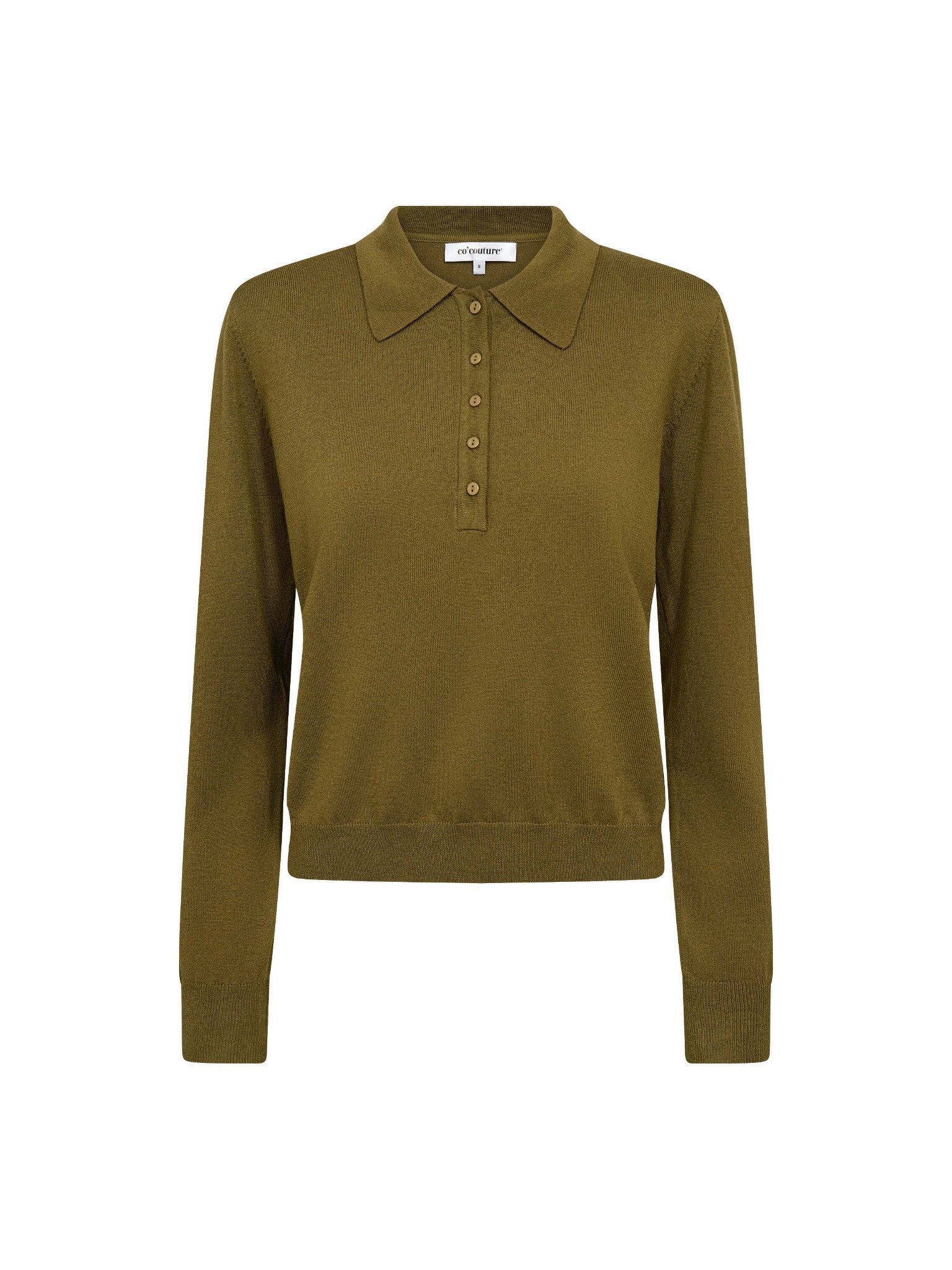 Co´couture Cory Padded Polo Knit