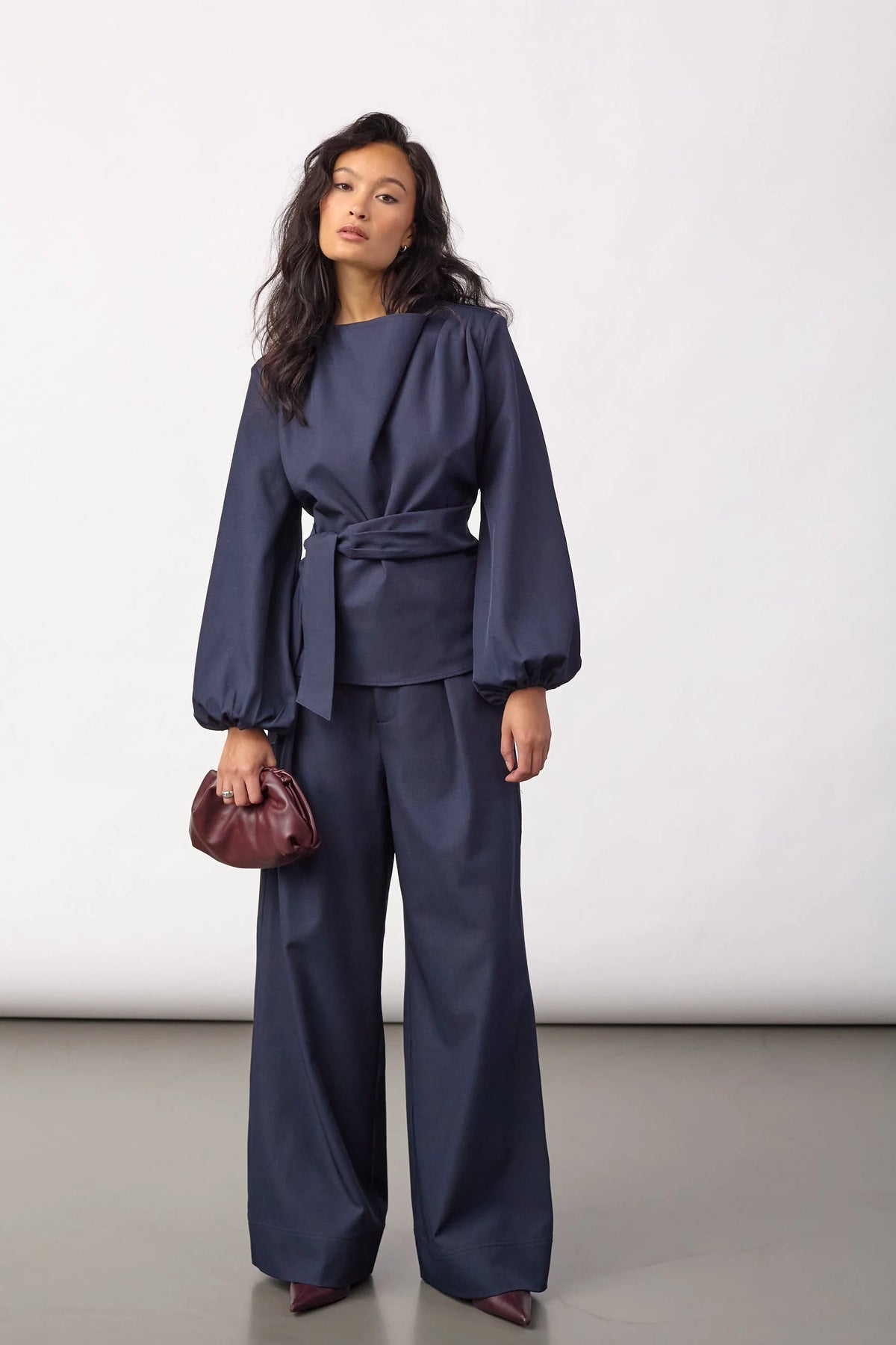 CC Luna Tie Blouse