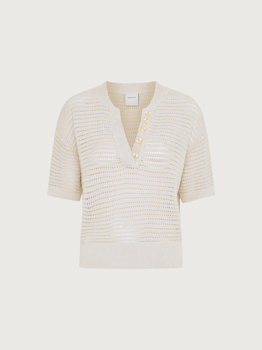 Varley Callie Knit Top