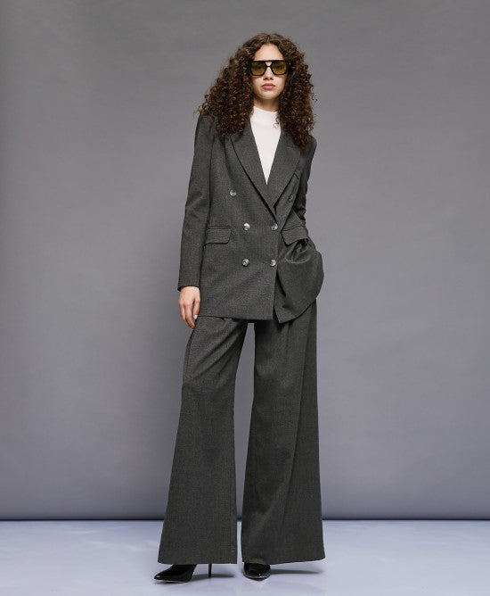 Blazer Double Breasted Grey 1082-803