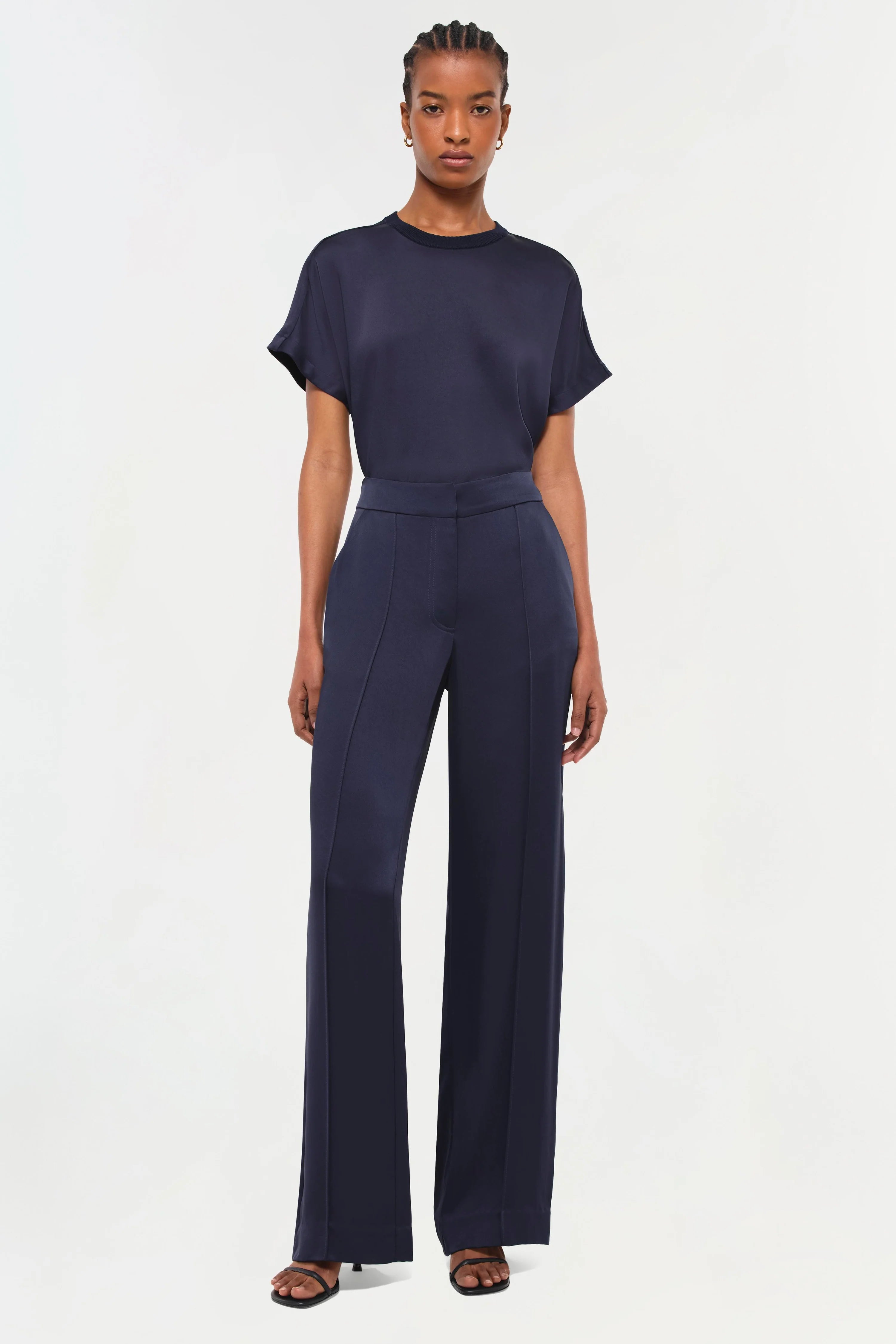 Kyra Wide Leg Pants Midnight
