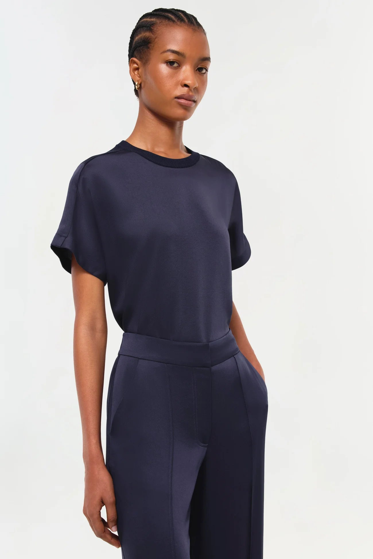 Kyra Wide Leg Pants Midnight