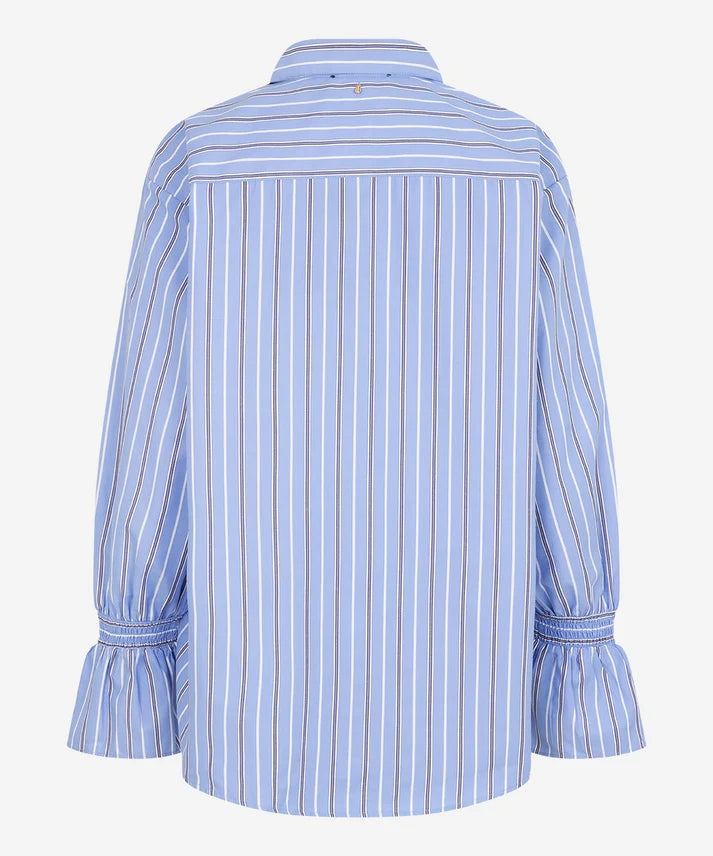 Ibana Tayla-Tie Blue Blouse