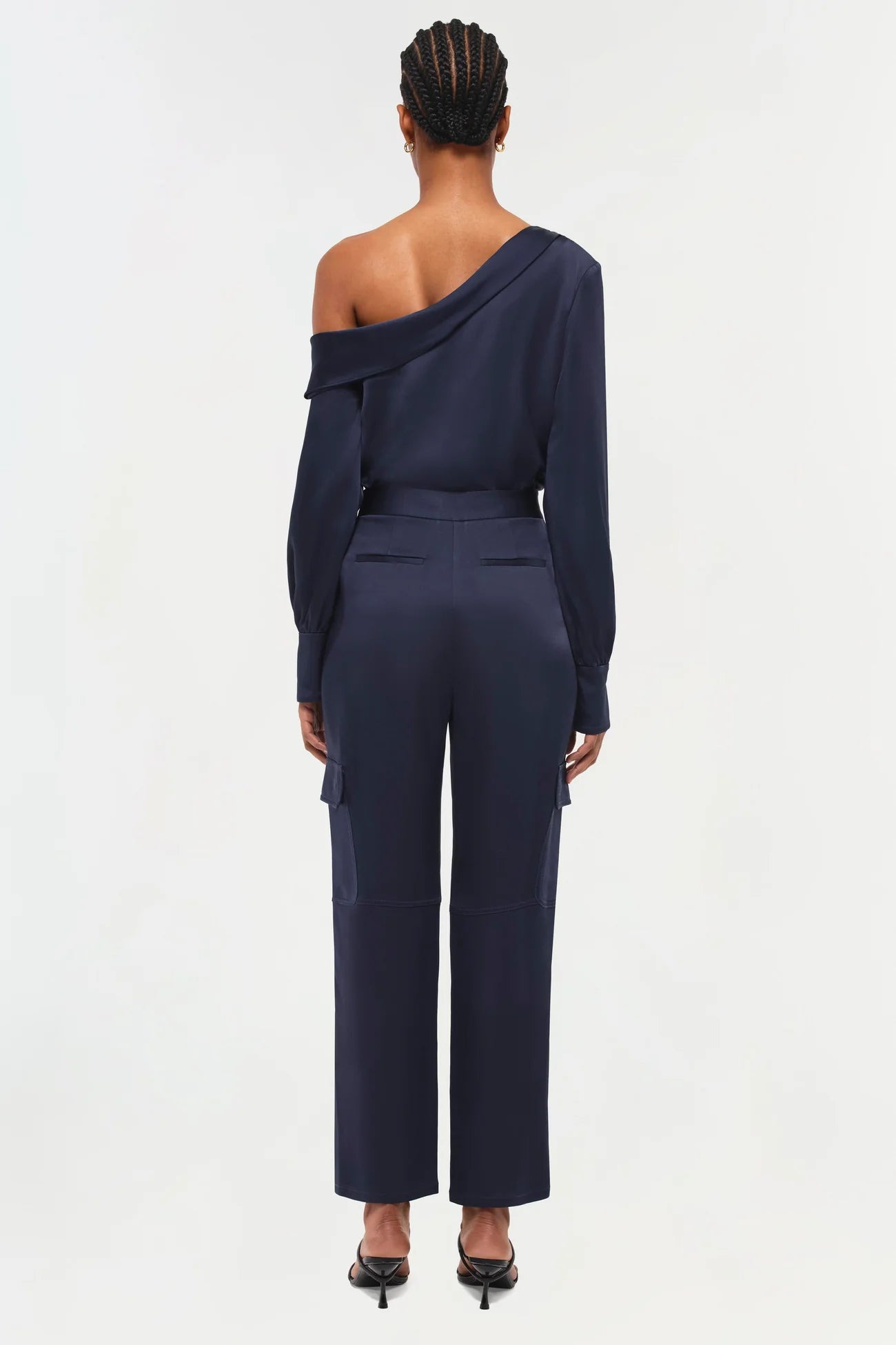 Alice One Shoulder top Midnight