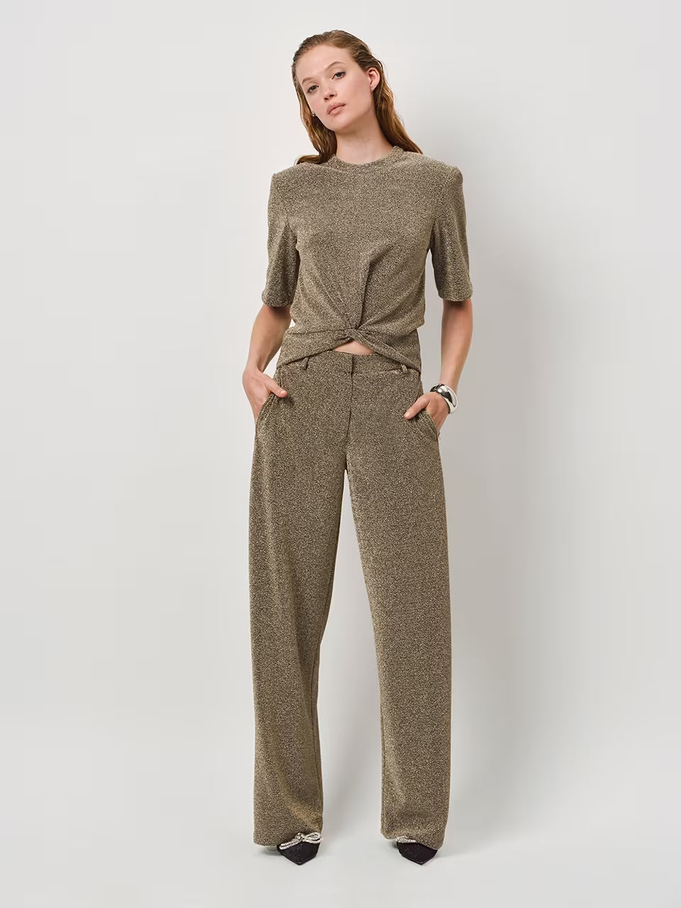 Dante Noemia Lurex Pants