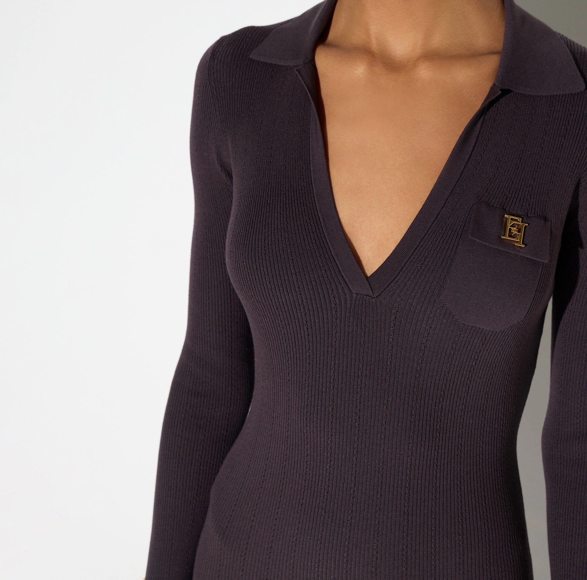 Elisabetta Franchi Woman's Knitted Dress AM08