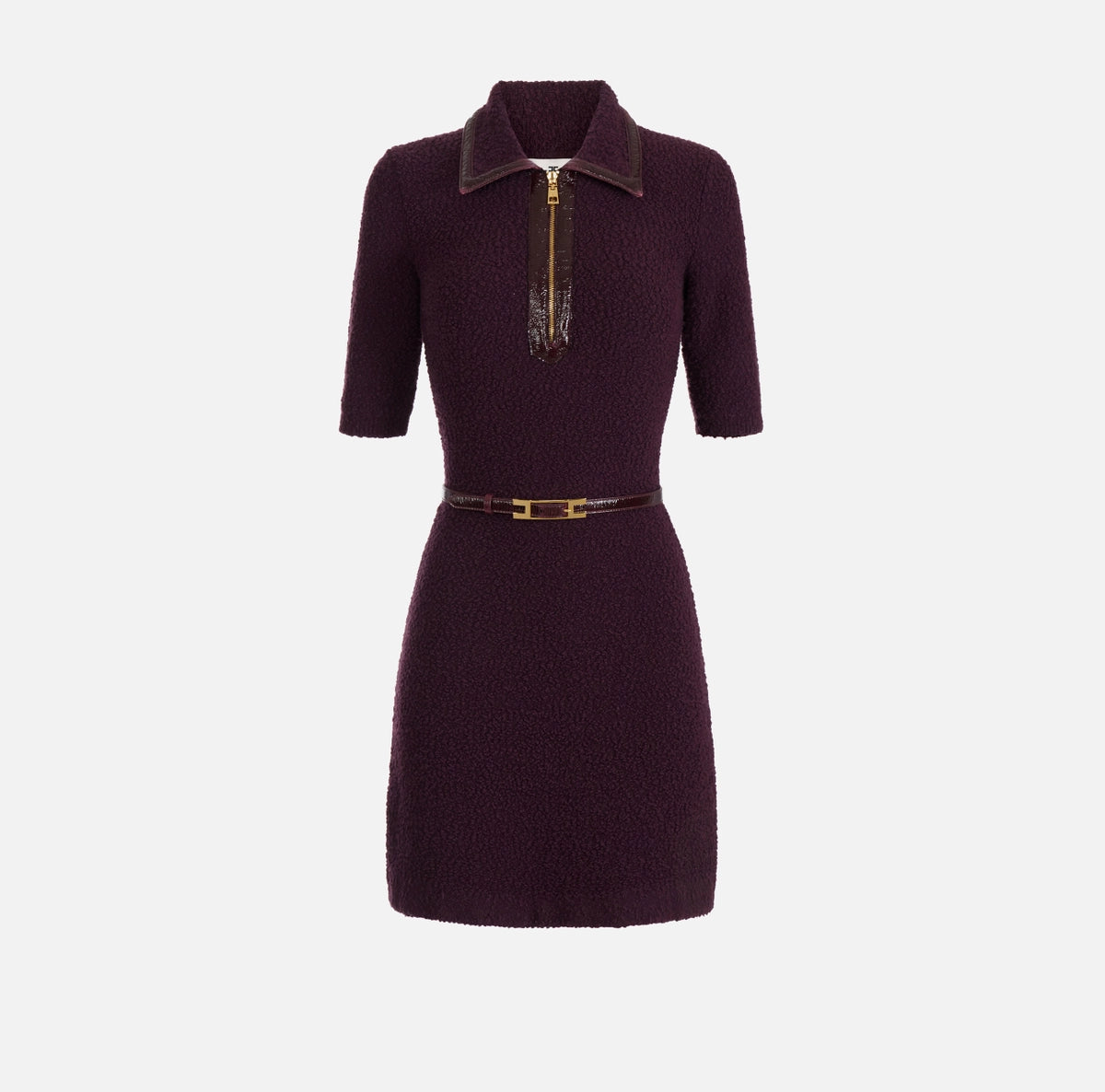 Knitted Dress Merlot