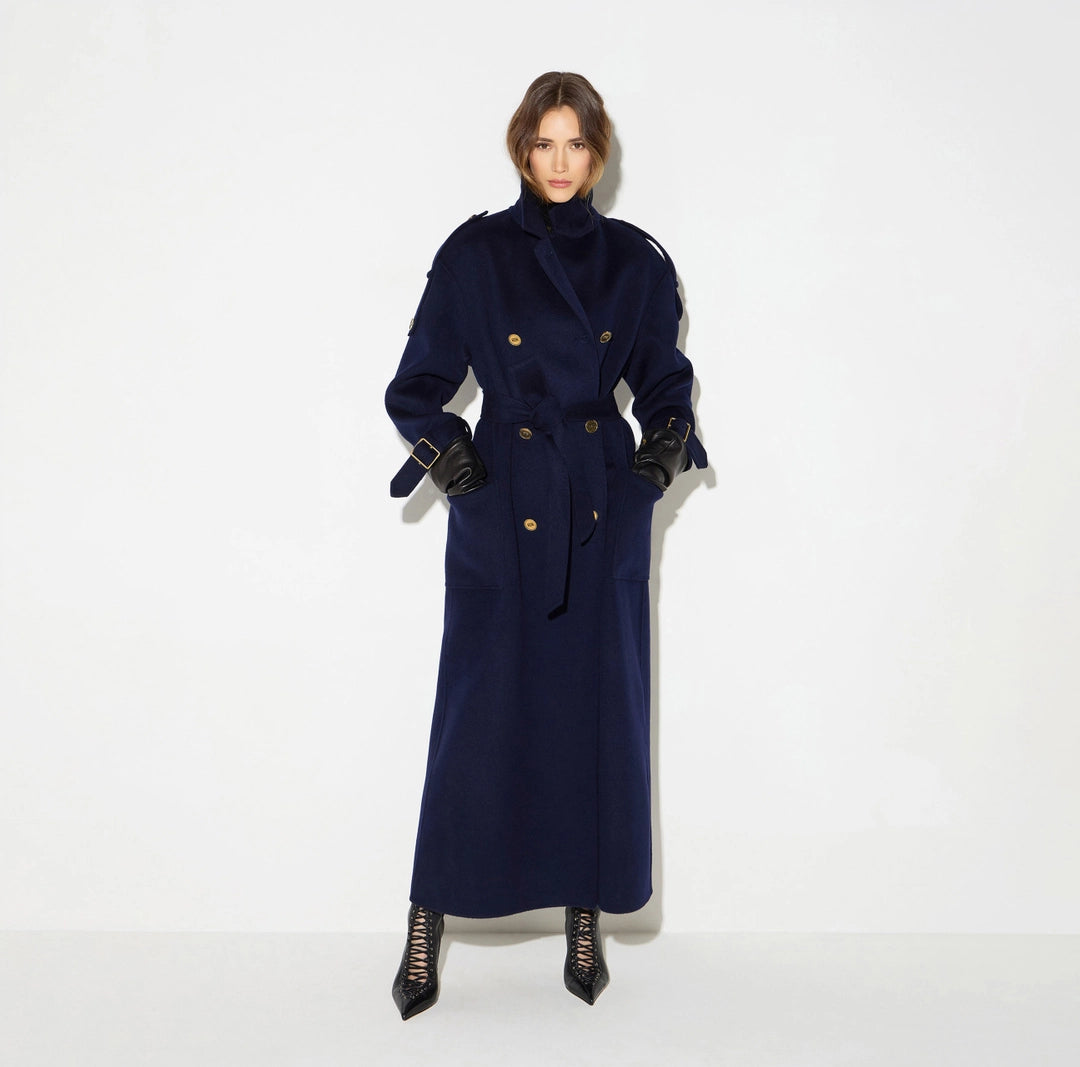 Elisabetta Franchi Coat With Belt CP02