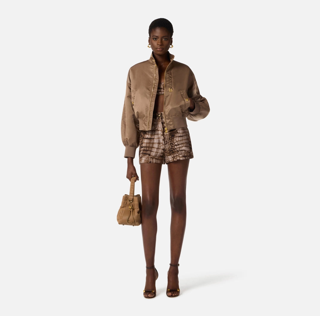 Elisabetta Franchi Bomber Jacket