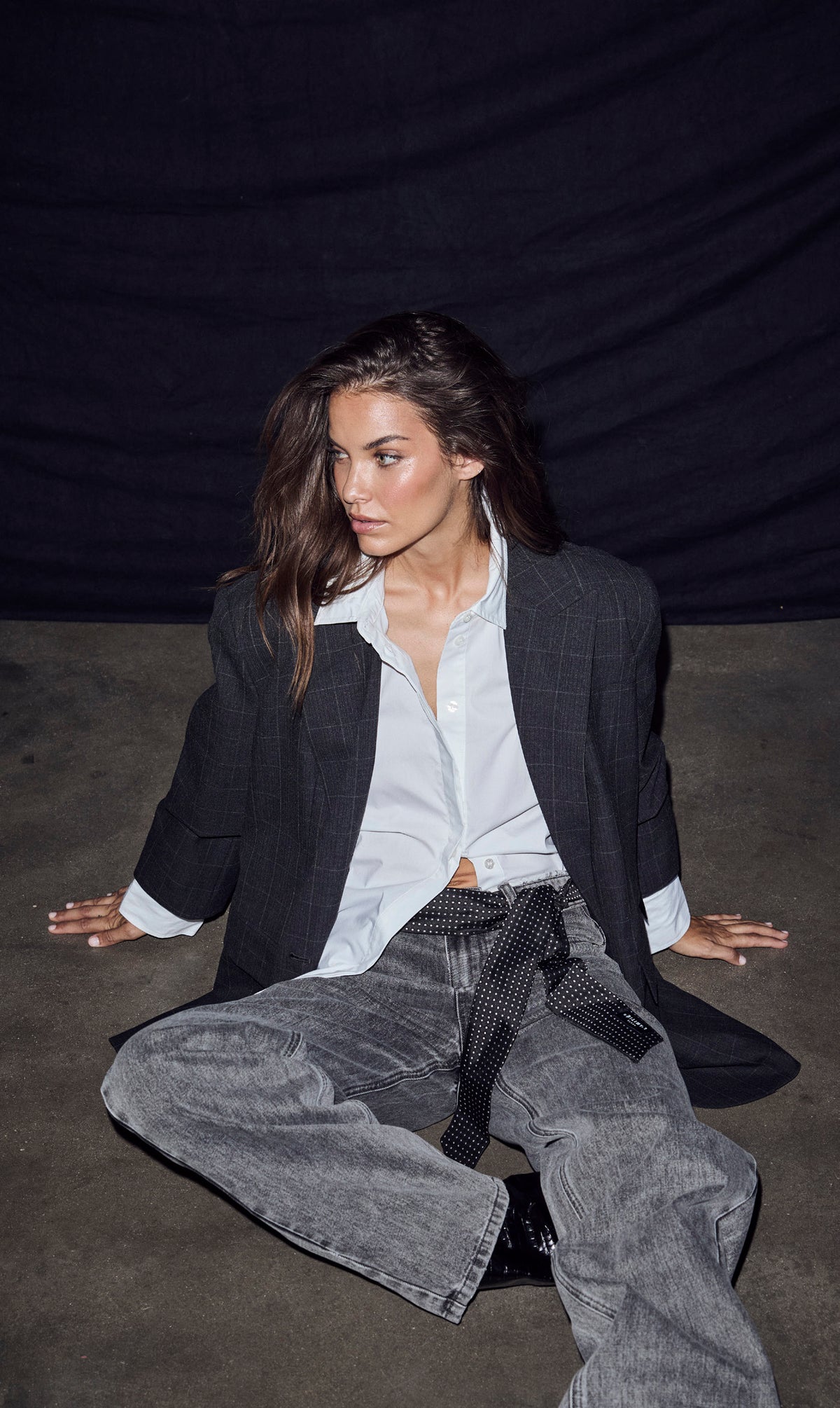 HL Barrel Grey Tall Jeans