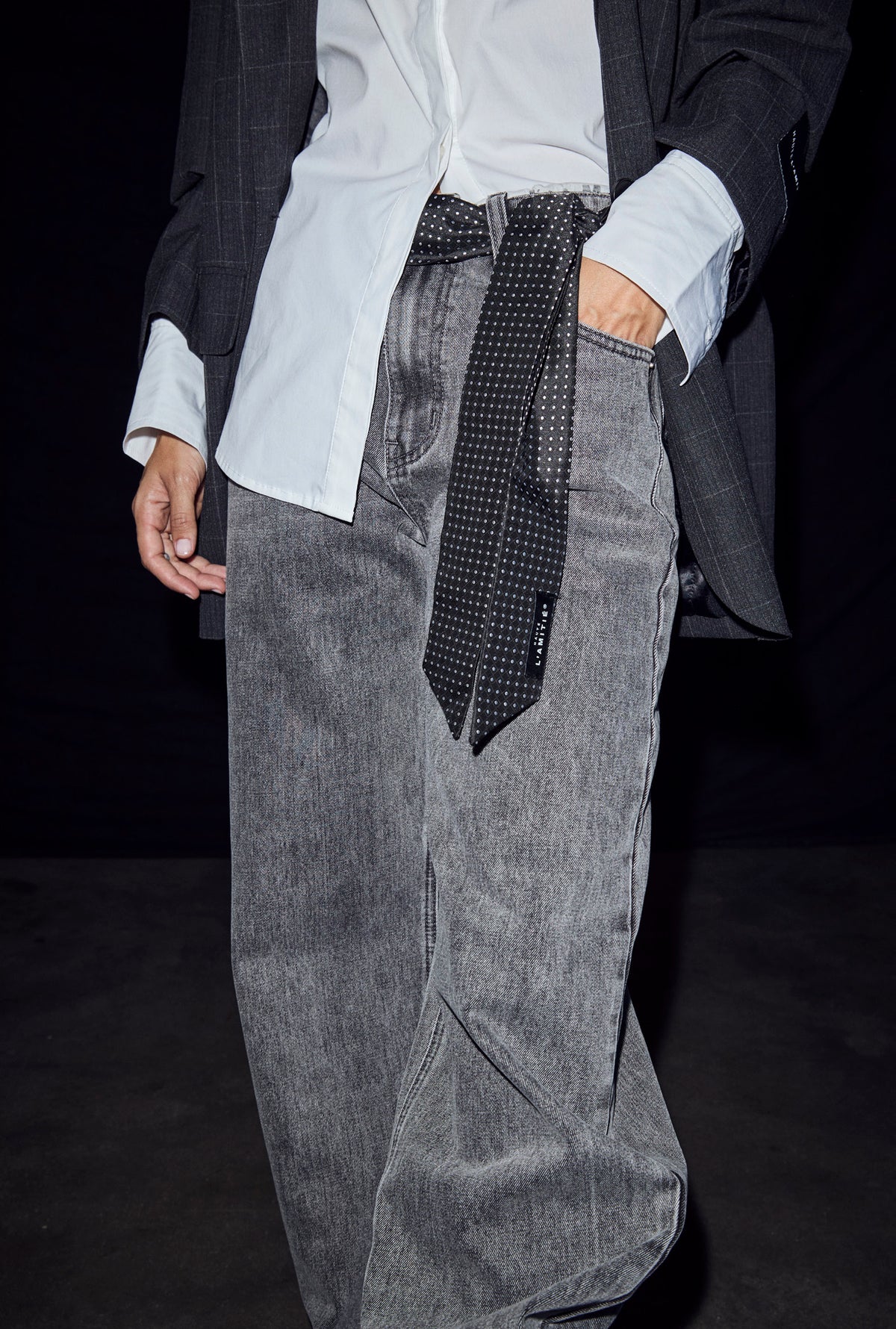 HL Barrel Grey Tall Jeans