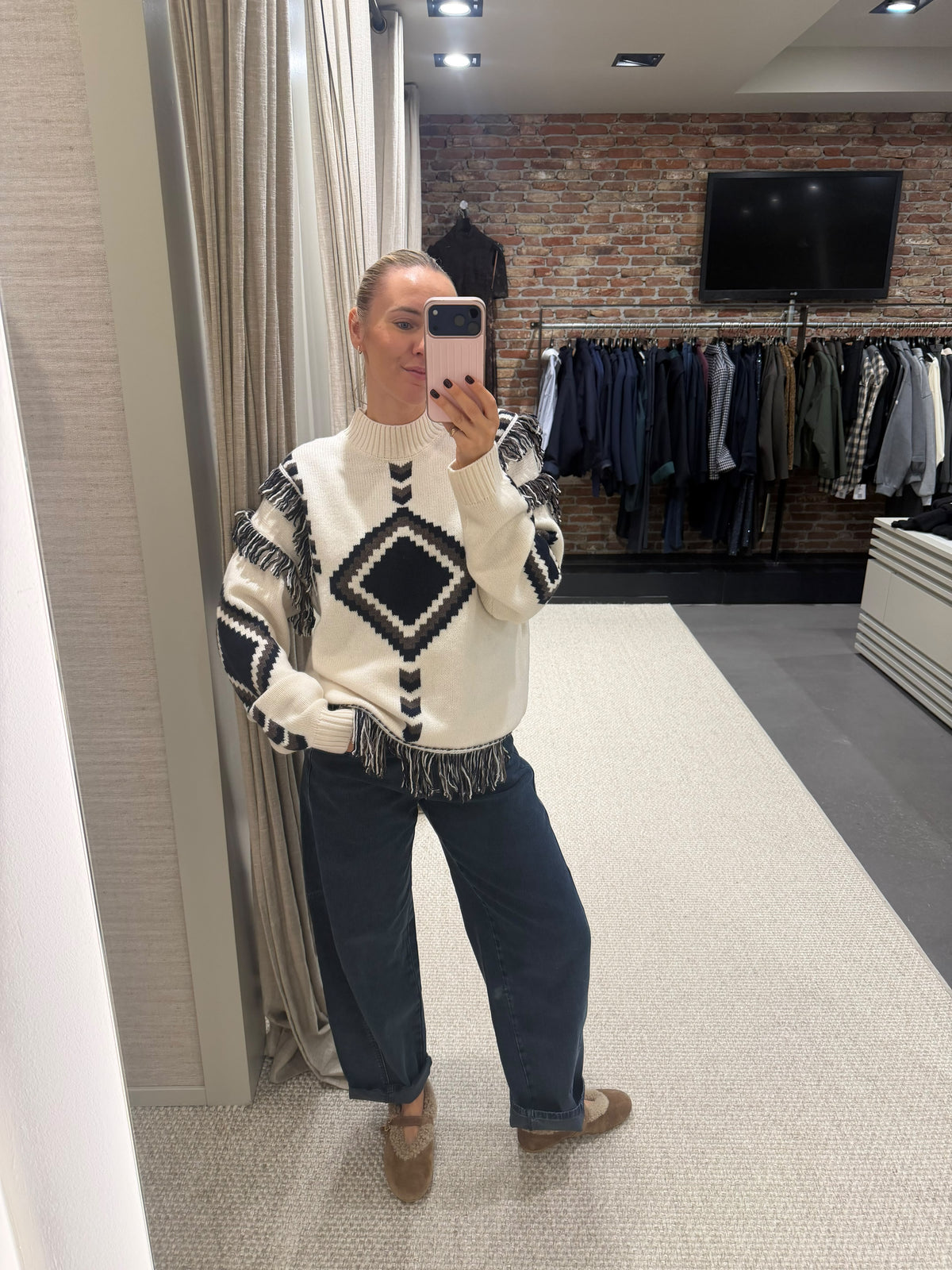 Berenice Pull Franges