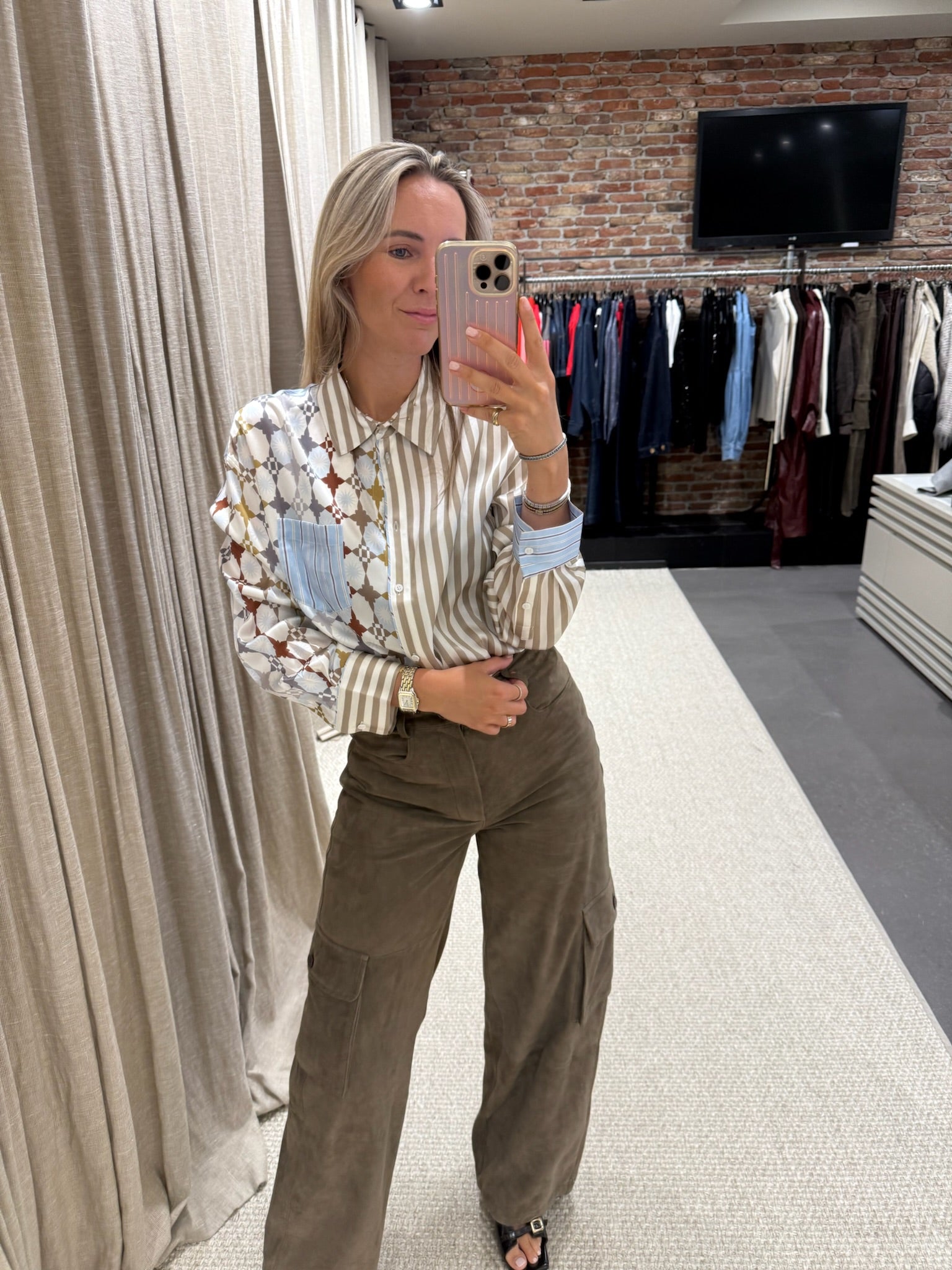Blouse Roasted Cashew Multi