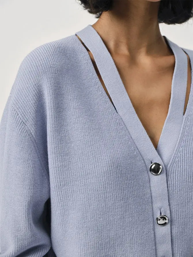 Jeny Rib Knit Cardigan