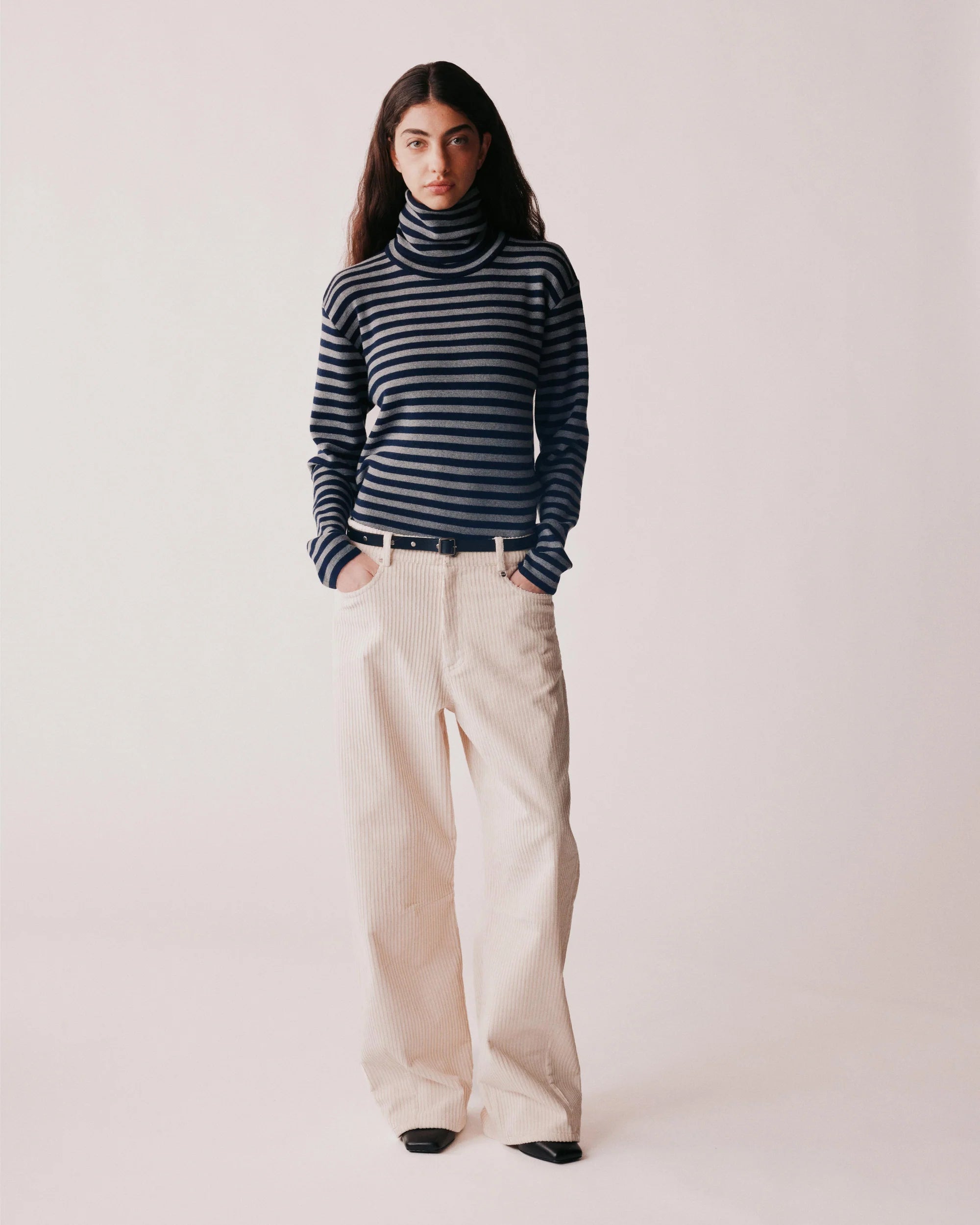 Johny Rollneck Sweat Stripes Frederic
