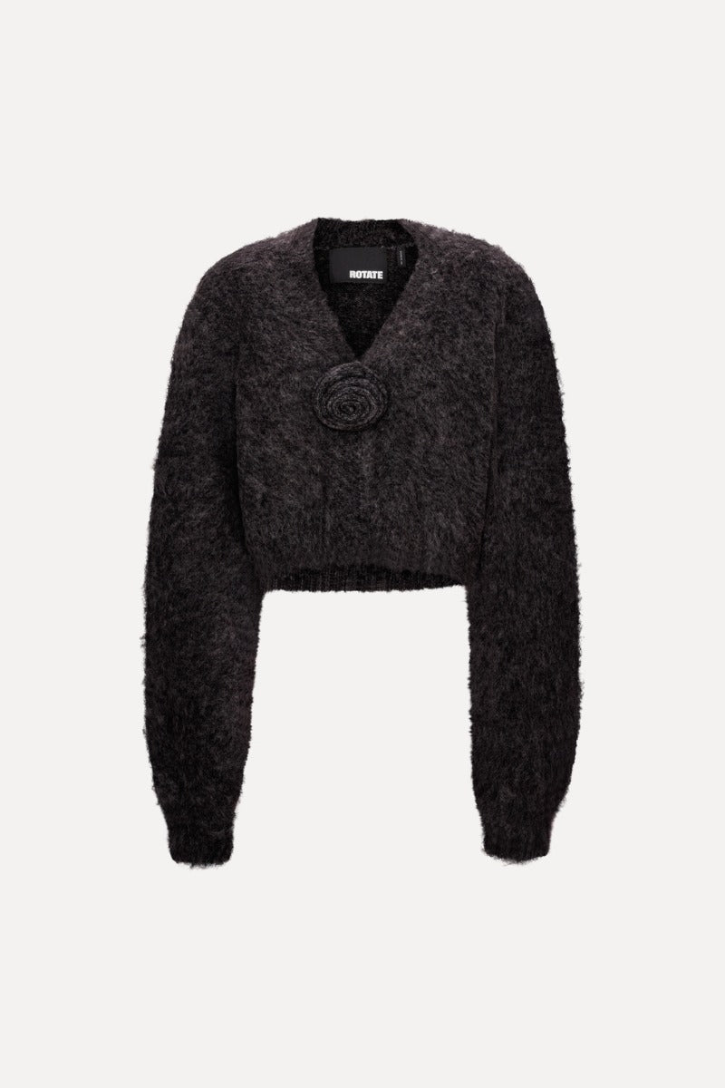 Cardigan Knit Cropped