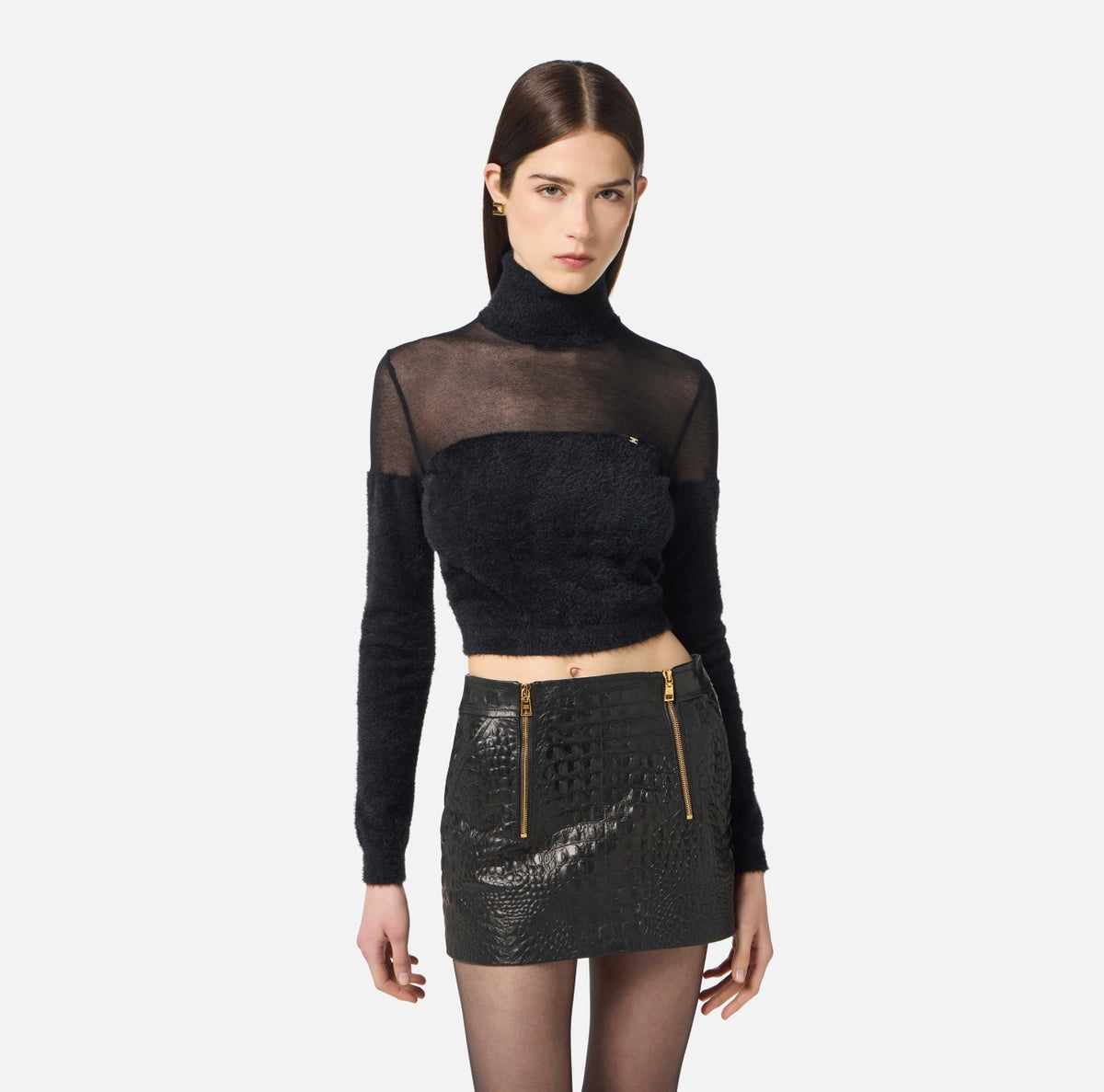 Knitted Sweater Nero