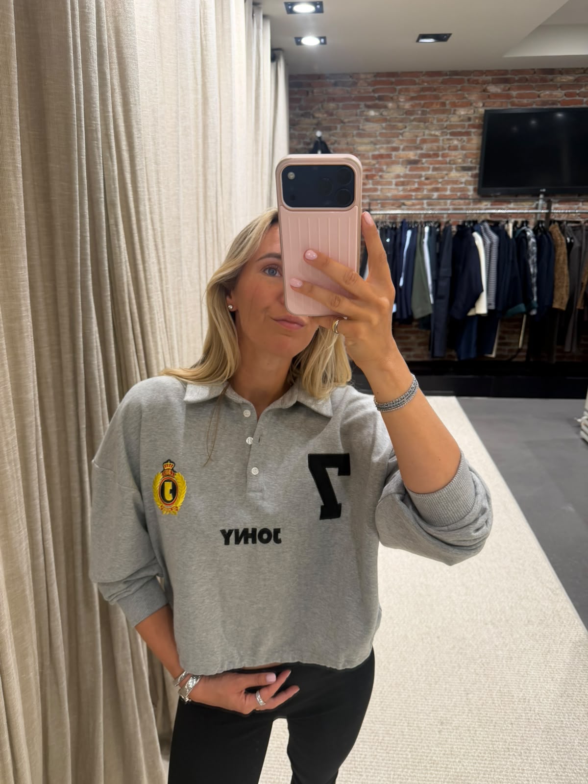 Johny Crop Polo Longsleeve Mellie